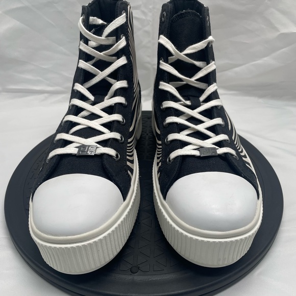 NEW PF Flyers Let It Flow Allston x Chillhouse Hi Top Platform Lace Up Shoes - Picture 4 of 9